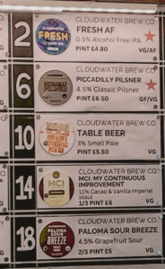 Beer #4960 of 5000: Table Beer @ Cloudwater Brewing (Bermondsey Beer Mile)