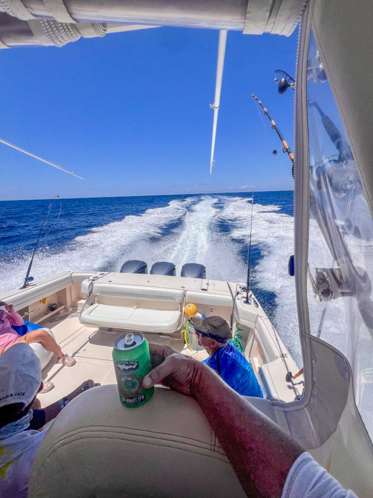 Boat Story & Fishing Glory: Beer #4985 off Palm Harbor