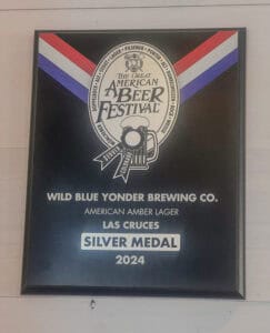 Colorado Memories, Medal Glory: Beer #4990 at Wild Blue Yonder Brewing
