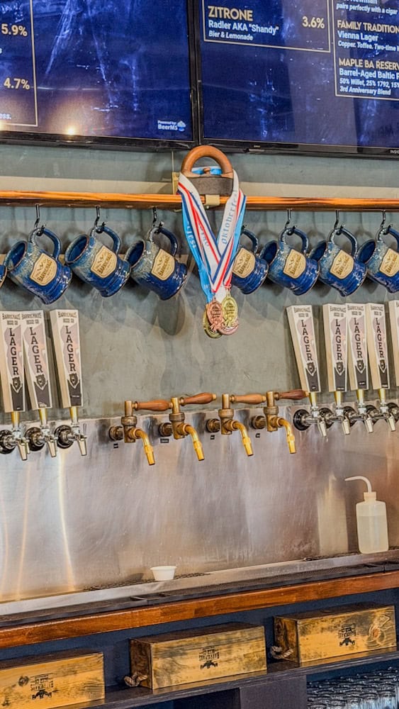 Barriehaus Beer Company medals