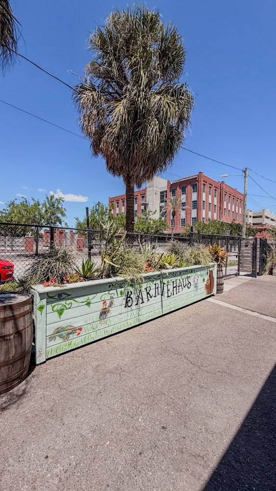 Patio and courtyard at Barriehaus Beer Company Ybor City